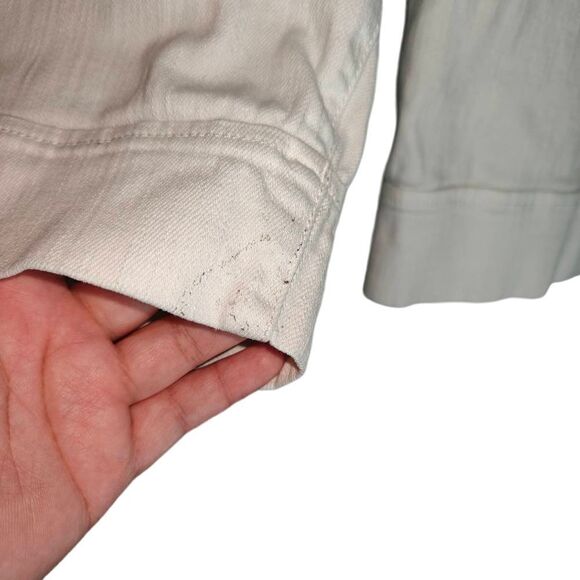 Lane Bryant White Denim Shorts - Picture 6 of 6